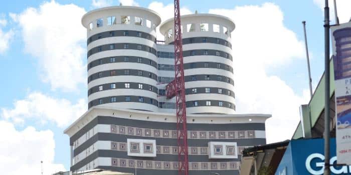 Nation Media Group towers in Nairobi CBD. PHOTO/Courtesy.