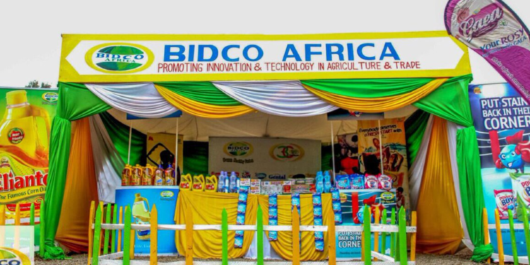 Bidco Africa among exhibitors at the Nyeri A.S.K show. Photo/Bidco