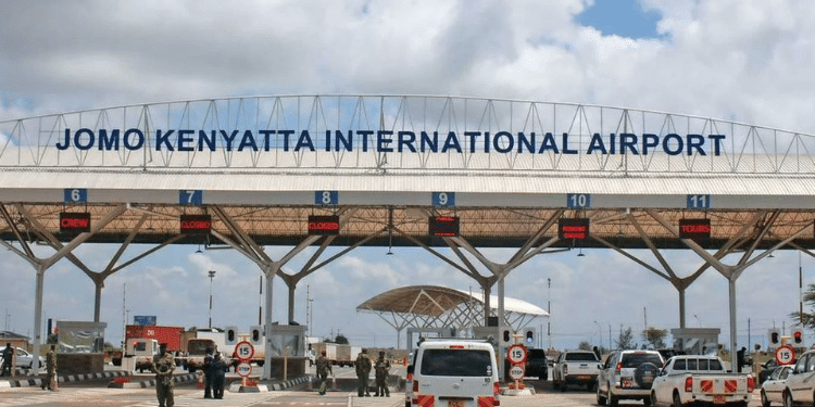 Jomo Kenyatta International Airport Entrance. Photo/Courtesy