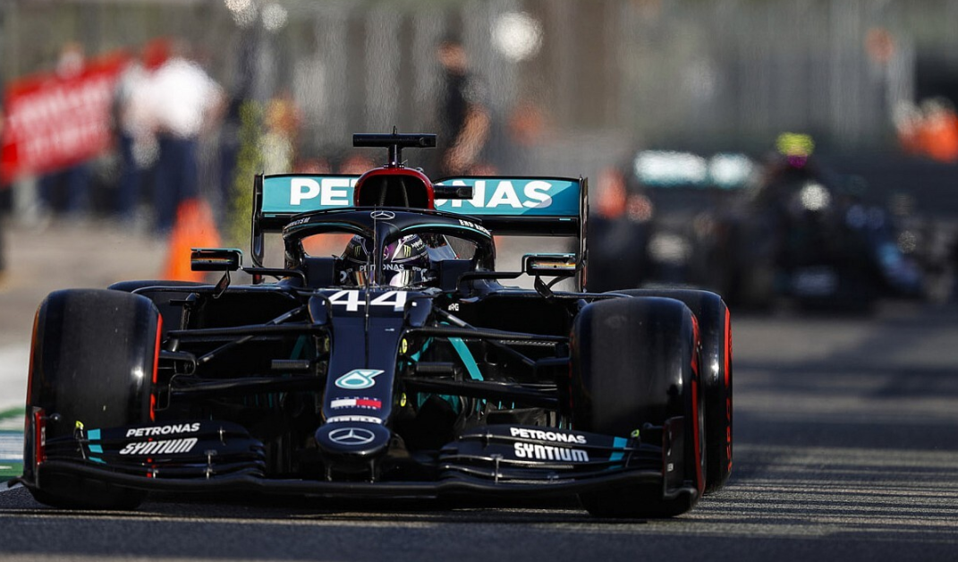 Lewis Hamilton won the Emilia Romagna Grand Prix for Mercedes at Imola, round 13 of the Formula 1 World Championship, after vaulting from third to first in the pitstop cycle - [Photo/Courtesy]