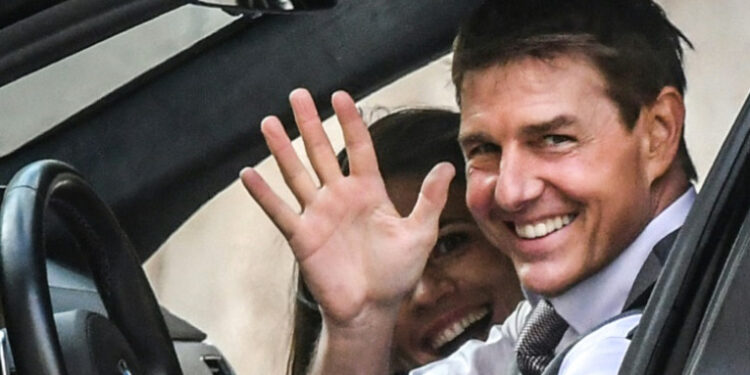 US actor Tom Cruise, 59, famously performs many of his own dangerous stunt | AFP