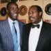 Paul Rusesabagina is pictured with American actor Don Cheadle who played him in the Hollywood film 'Hotel Rwanda' | AFP