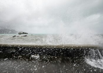 Tropical cyclone Batsirai passed within about 130 kilometers of the holiday paradise | AFP