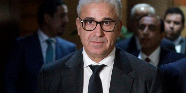 A file picture shows former Libyan interior minister Fathi Bashagha, who has been appointed prime minister by the country's eastern-based parliament | AFP