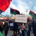 Libyans demonstrate in the capital Tripoli on February 11 to demand elections | AFP