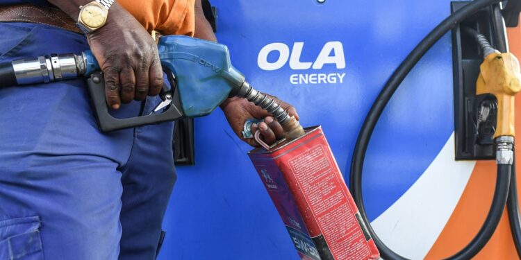 Pain at the pump: Many drivers have been stunned by the leap in fuel prices | AFP