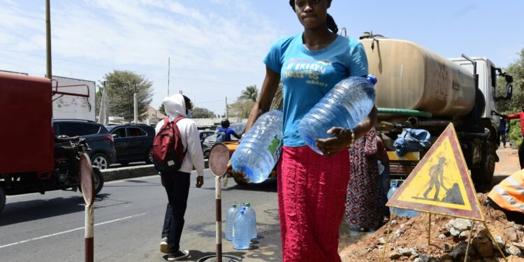 A population boom in Senegal is intensifying pressure on scarce water resources | AFP