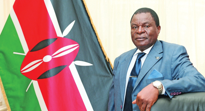File Photo of the Ambassador of Kenya to Qatar H E Paddy C Ahenda