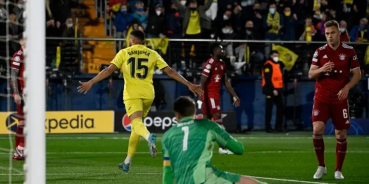 Arnaut Danjuma's goal gave Villarreal a 1-0 victory over Bayern Munich at La Ceramica on Wednesday | AFP/Pierre-Philippe MARCOU