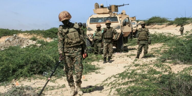 The African Union's peacekeeping mission in Somalia (AMISOM) was created in 2007 by the UN Security Council | AFP