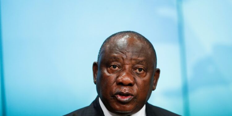 South African President Cyril Ramaphosa's government has been criticised for refusing to condemn Russia's bloody invasion of Ukraine | AFP