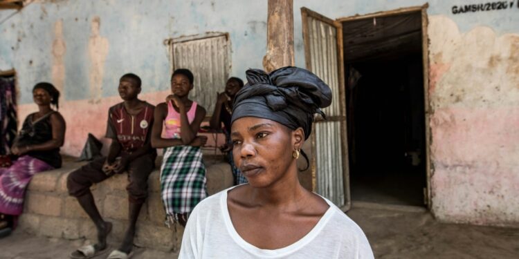 Worried return: Mariatou Badjie | AFP