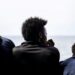The 16-year-old was rescued off the coast of Libya from an overcrowded dinghy | AFP