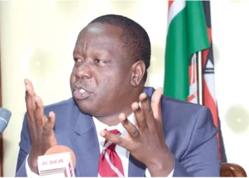 CS Fred Matiangi is expected to present himself before the DCI for questioning. Photo/Courtesy