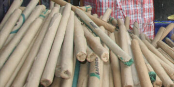 A load of bhang that was seized by authorities during a past operation to to root out drug peddlers. PHOTO/COURTESY