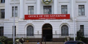 Office of the governor Nairobi County.PHOTO/COURTESY