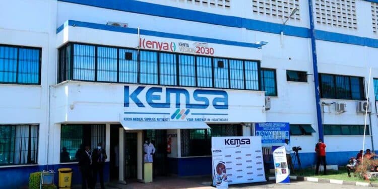 Kenya Medical Supplies Authority [KEMSA]  warehouse in Embakasi, Nairobi on April 22,  2021.
PHOTO/COURTESY