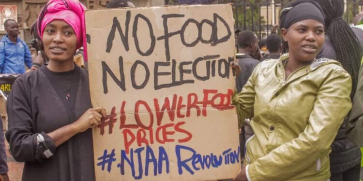 Kenyans Protesting High Cost Of Living