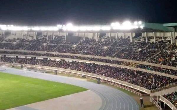 Kasarani stadium was full to capacity by  6am.Photo/Courtesy
