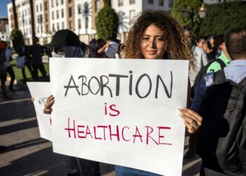 Moroccan activists demonstrate in the capital Rabat after a teenage girl died because of an unsafe secret abortion | AFP