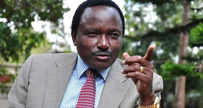 Kalonzo is accusing the President of making unilateral decisions without the Cabinet's input.Photo/Courtesy