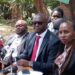 LSK president Erick Theuri during the press conference in Nairobi