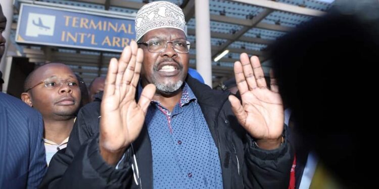 Lawyer Miguna Miguna says he is on a mission to liberate Luo Nyanza from the Odinga family control.Photo/Courtesy
