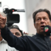 Imran Khan addresses his supporters during an anti-government march | Arif Ali/AFP via Getty Images.