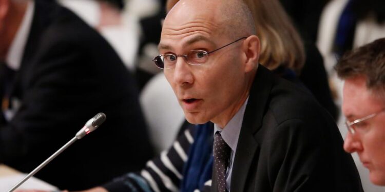 Volker Turk, UN high commissioner for human rights.
Photograph: Denis Balibouse/Reuters