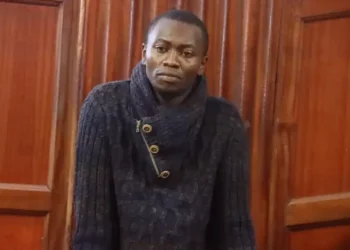 George Kihiu Karanja arraigned at Milimani Law Courts for verbally insulting a female matatu driver. PHOTO/ Courtesy