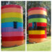 Rainbow Colored play tower