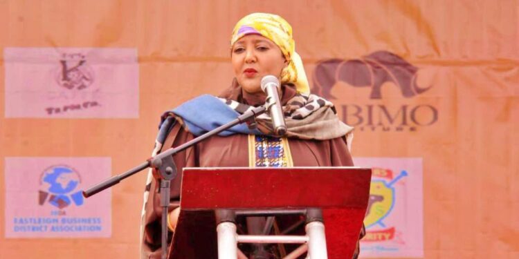 Former CS Ambassador Amina Mohammed. She has landed a new job as a university Chancellor.Photo/Amina Mohammed,Twitter