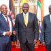 Langata MP Felix Oduor Jalang'o posing for a photo with President William Ruto and his Deputy Rigathi Gachagua at State House Nairobi on Tuesday, February 7.PHOTO/COURTESY