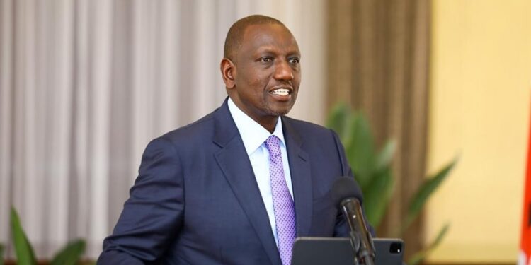 President Ruto says he will not allow same sex marriages in Kenya.Photo/Courtesy