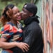 A photo collage of sprinter Ferdinand Omanyala and his wife Laventa Omanyala.PHOTO/COURTESY