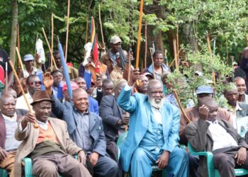 Njuri Ncheke elders during a past cultural function.PHOTO/COURTESY