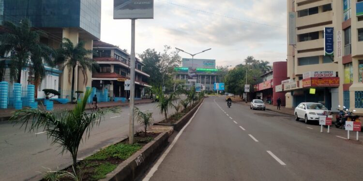 A deserted Kisumu Central Business District. Photo/Courtesy