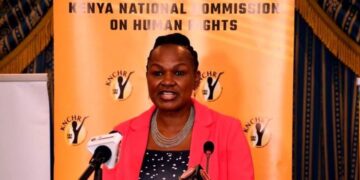 Kenya National Commission on Human Rights (KNCHR) chairperson Roseline Odede.PHOTO/COURTESY