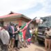 Mavoko Member of Parliament Flagging the Relief Food in Mavoko :PHOTO/Courtesy