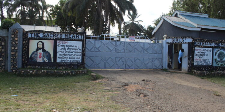 The Sacred Heart Mukumu Girls Closed Indefinitely Following a Suspected Food Poisoning Outbreak :PHOTO/Courtesy
