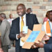 PS Bitok when he received passport booklets at Nyayo House, Nairobi. Photo/Courtesy