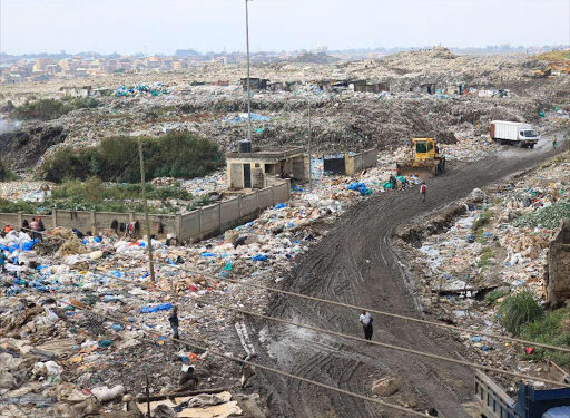 A view of the Dandora dumpsite. Respiratory illnesses are common in the area and its environs .Photo/Courtesy