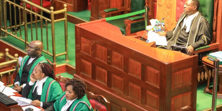 National Assembly Speaker Moses Wetangula will preside over the Anti-Money Laundering Bill. KBC