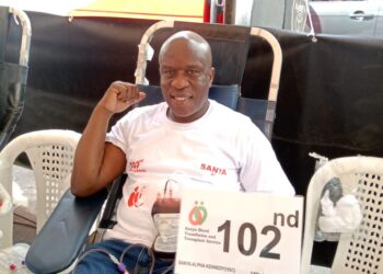 Kenya’s Record Blood Donor Clocks102 Times