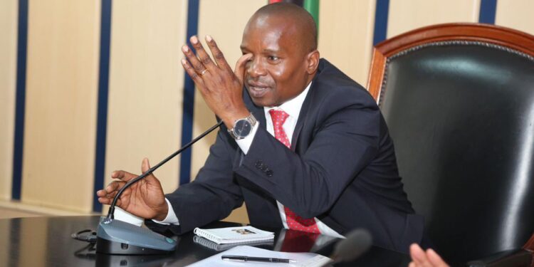 Kithure Kindiki declared Nyayo House a crime scene over passport delays