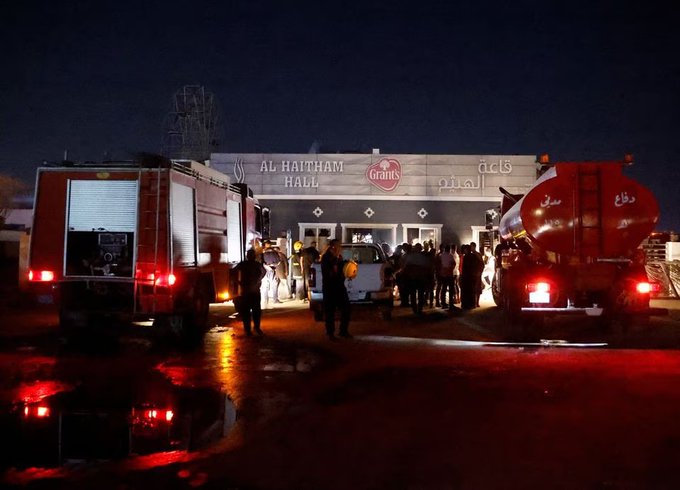 Wedding Fire Kills Over 100 Including Bride & Groom in Nineveh