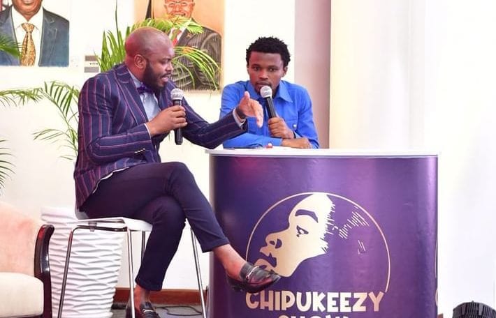 Daniel Mwasia (Chipukeezy) hosts Gatundu South MP GG Kagombe on his Chipukeezy Show. 
