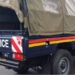A photo of National Police Service truck used in a past operation.