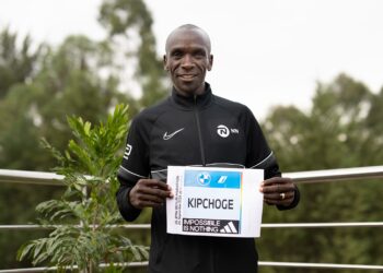 Image of World's Greatest Marathon Runner Eliud Kipchoge.PHOTO-Eliud Kipchoge