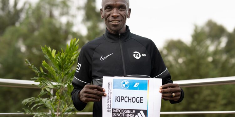 Image of World's Greatest Marathon Runner Eliud Kipchoge.PHOTO-Eliud Kipchoge